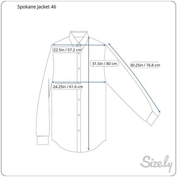 Vintage Spokane College Snap‎ Button Jacket Russell Athletic USA #12 sz 46 - Picture 9 of 9